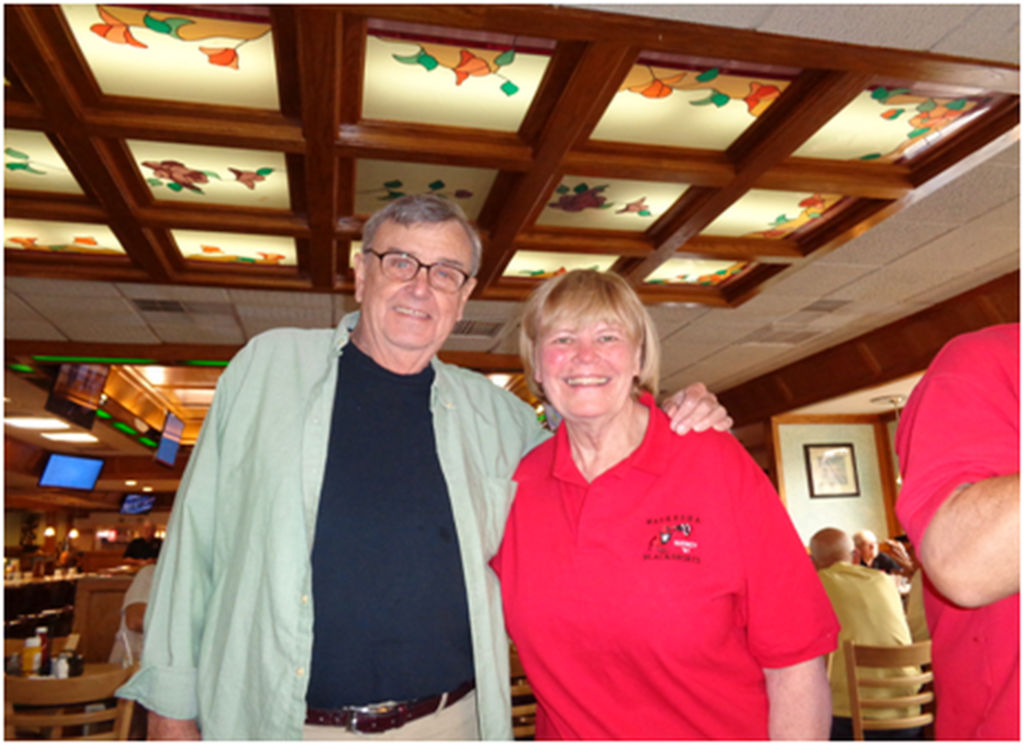 Tom Browne and Nancy Paulson
at the BBG