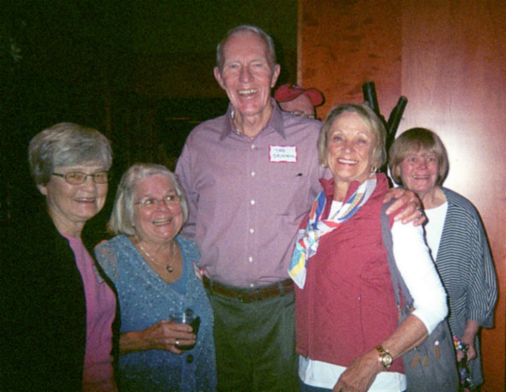 Lois Young, Carol Hagerstrom, Tad Oelstrom, Sandy Illing (Oelstrom), Nancy Paulson